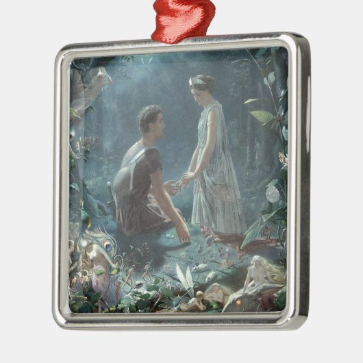 De droom van Shakespeare: A Midsummer Night's Drea Metalen Ornament (Links)