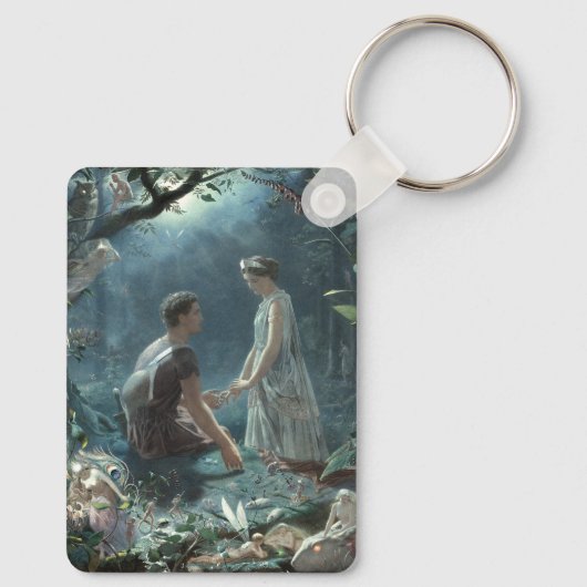 De droom van Shakespeare: A Midsummer Night's Drea Sleutelhanger (Achterkant)