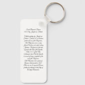 De droom van Sint Bernard Sleutelhanger (Achterkant)