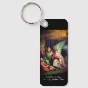 De droom van Sint Bernard Sleutelhanger