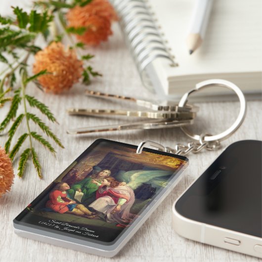 De droom van Sint Bernard Sleutelhanger (Voorkant Rechts)