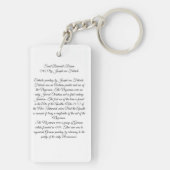 De droom van Sint Bernard Sleutelhanger (achterkant)