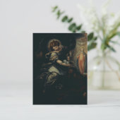 De droom van Sint-Joseph Briefkaart (Staand voorkant)