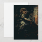 De droom van Sint-Joseph Feestdagenkaart (Voorkant / Achterkant)