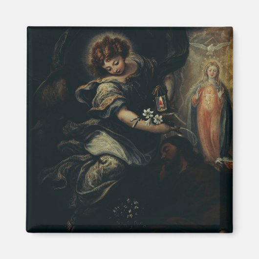 De droom van Sint-Joseph Magneet (Voorkant)