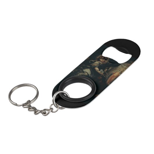 De droom van Sint-Joseph Mini Flessenopener (Voorkant Gekanteld)