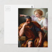 De droom van Sint-Joseph van Mengs (1774) Briefkaart (Voorkant / Achterkant)