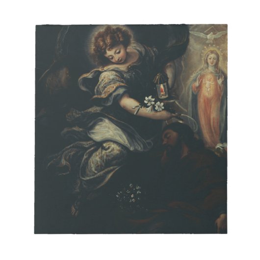 De Droom van Sint-Jozef – High-Fidelity Fine Art Notitieblok (Voorkant)
