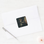 De Droom van Sint-Jozef Vierkante Sticker (Envelop)
