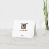 De Droom van Tchaikovsky Kaart (Achterkant)