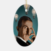 De droom van Tesla Keramisch Ornament (Rechts)