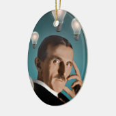 De droom van Tesla Keramisch Ornament (Links)