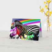 De droom van Zebras 'komt ware kaart (Gele Bloem)