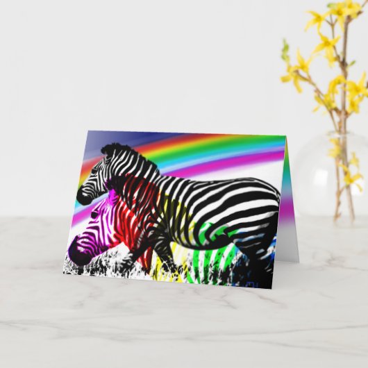 De droom van Zebras 'komt ware kaart (Gele Bloem)