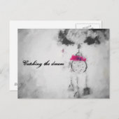 De droom vangen briefkaart (Voorkant / Achterkant)