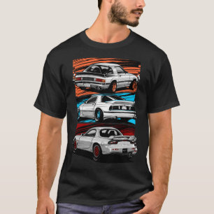 De droomauto's Rx-7 generaties T-shirt