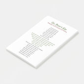 De droombeschermingsplek van de dealer schrijft post-it® notes (Schuin)