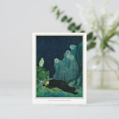 De droomdromer: Een cirkel van een vuist Briefkaart (Staand voorkant)