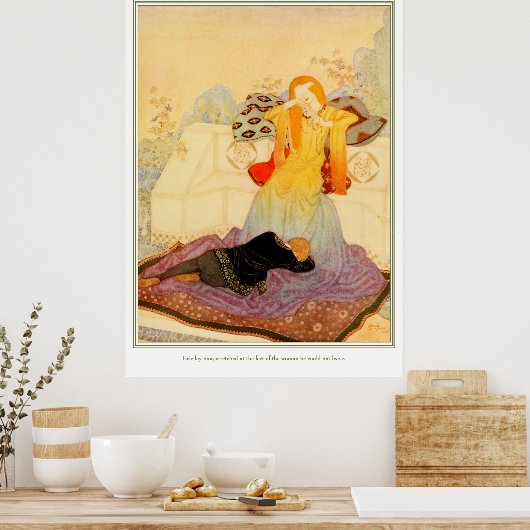 De droomdromer: Eric Lay nu Poster (Keuken)