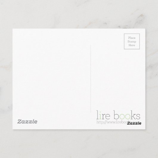 De droomdromer: Wit, luisteren en schitteren Briefkaart (Achterkant)