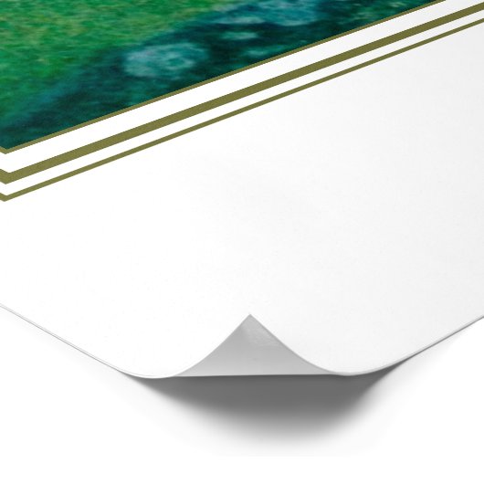 De droomdroomdromer: een cirkel van mist poster (Hoek)