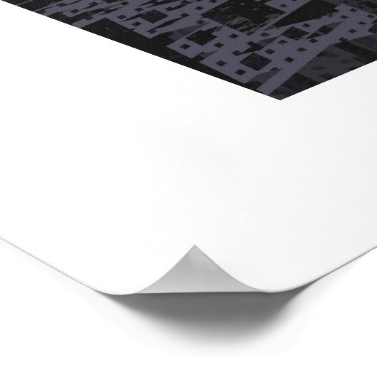 De droomkathedraal poster (Hoek)