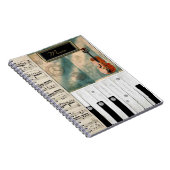 De droomlaptop van Music Lover Notitieboek (Rechterzijde)