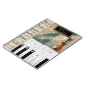 De droomlaptop van Music Lover Notitieboek (Linkerzijde)