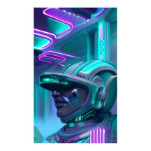 De droompolitie - Vaporwave Art