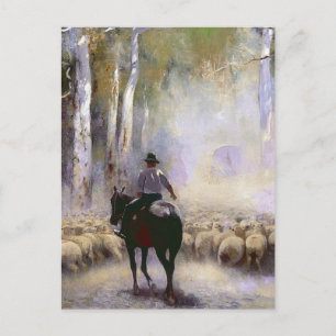 De drover briefkaart