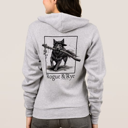 De Druïde, Rogue & Rye Hoodie (Achterkant)
