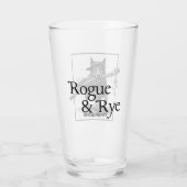 De druïde, Rogue & Rye Pint Glas (Achterkant)