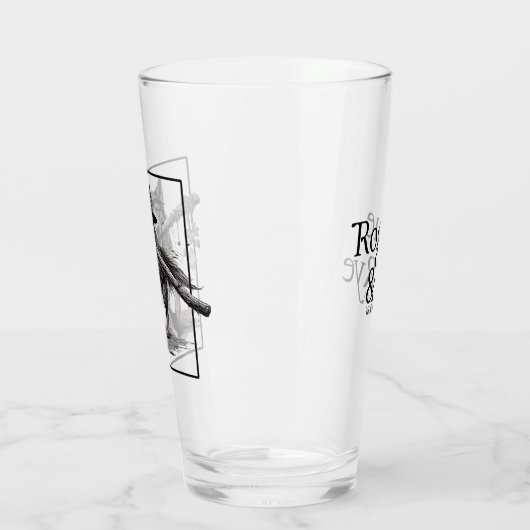 De druïde, Rogue & Rye Pint Glas (Links)
