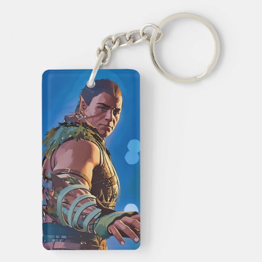 De druïde Sleutelhanger (achterkant)