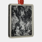 De druïden of de omvorming van de Britten Metalen Ornament (Rechts)