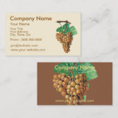 De druiven visitekaartje (Voorkant / Achterkant)