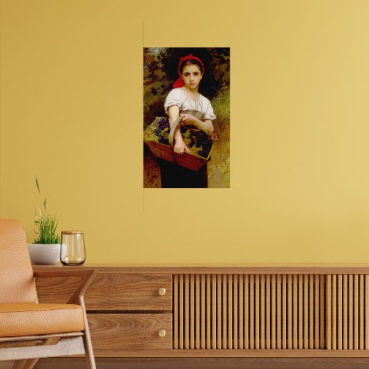 De Druivenplukker William-Adolphe Bouguereau 1875 Poster (Woonkamer 2)