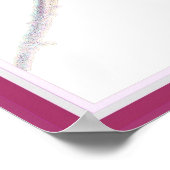 De Druk van dame Rose #5 Poster (Hoek)