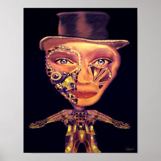 De druk van de Dancer van het Tik Poster (Voorkant)