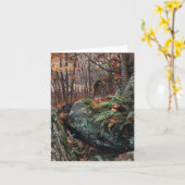 "De druk van de de notakaart van de Aardeekhoorn Kaart (Gele Bloem)