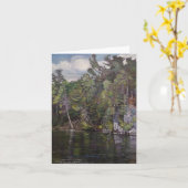 "De druk van de de notakaart van de Overgang van Kaart (Gele Bloem)