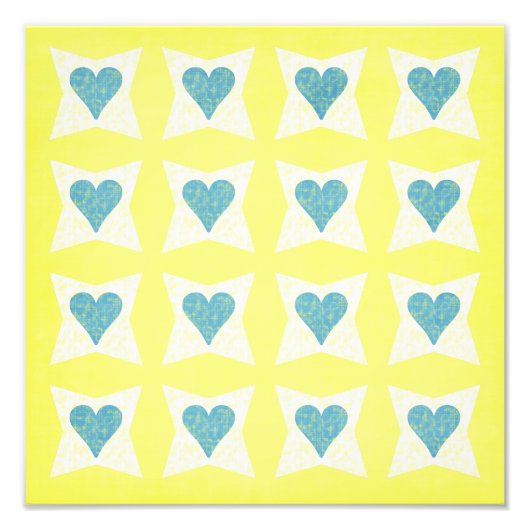 De Druk van de Foto van de Dag van valentijn Afdruk (Voorkant)