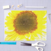 De Druk van de zonnebloem Tissuepapier (Craft)