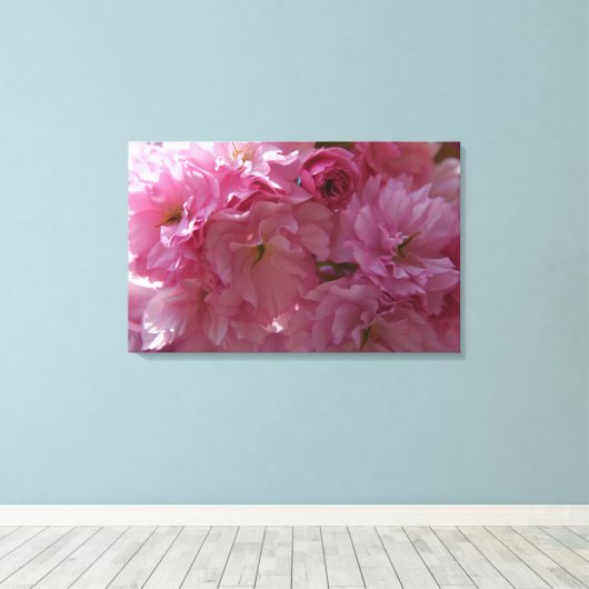 De Druk van het Canvas van de lente (Insitu (Houten vloer))