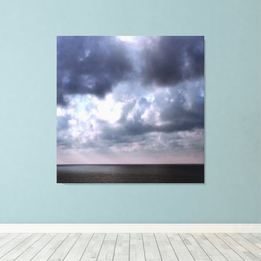 De druk van het Canvas van het Eind (Insitu (Houten vloer))