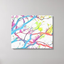 De Druk van het Canvas van takken (het drijven) 20