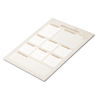 De drukke Joodse Moeder's Brain Dump 2024 Notitieblok