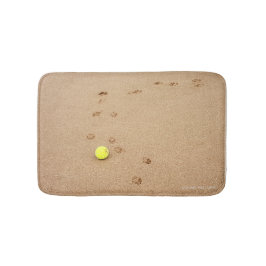 De Drukken van de verf in het Zand Badmat