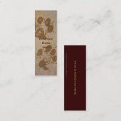 De Drukken van de verf op de Visitekaartjes van he (Voorkant / Achterkant)