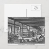 De drukkerij briefkaart (Voorkant / Achterkant)